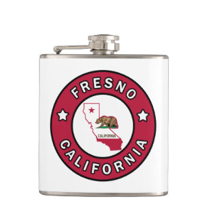 Fresno California Hip Flask
