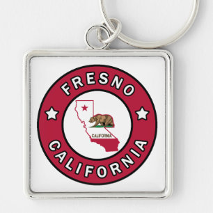Fresno California Keychain