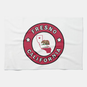 Fresno California Kitchen Towel