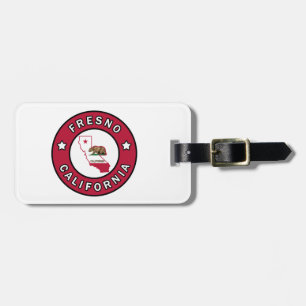 Fresno California Luggage Tag