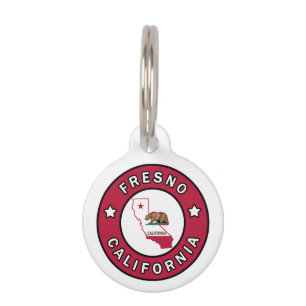 Fresno California Pet Tag
