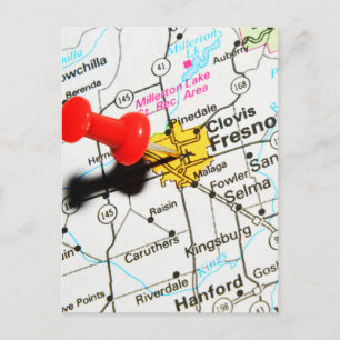 Fresno, California Postcard