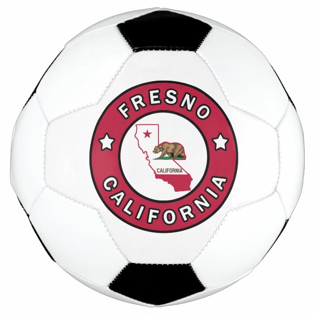 Fresno California Soccer Ball (Front)