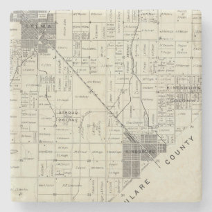 Fresno County, California 12 Stone Coaster