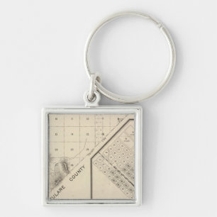 Fresno County, California 15 Keychain