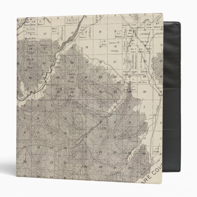 Fresno County, California 18 Binder (Front/Inside)