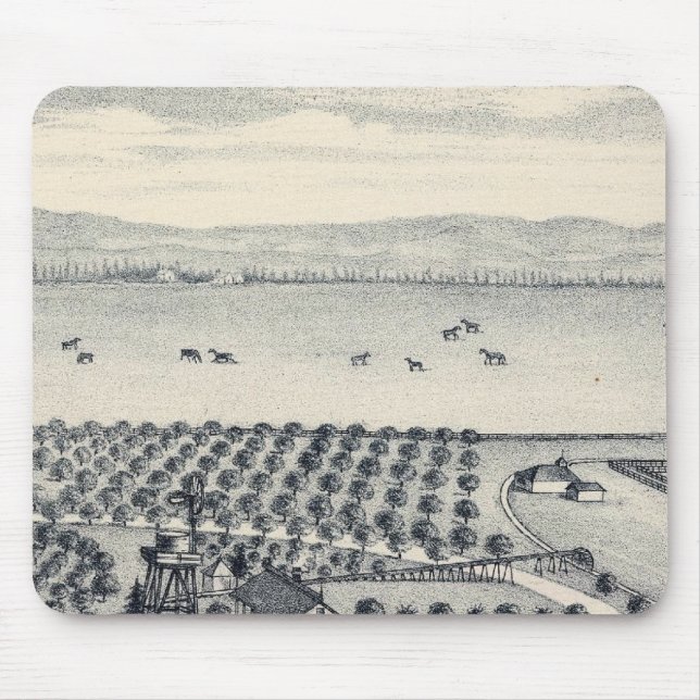 Fresno County, California 20 Mouse Pad (Front)