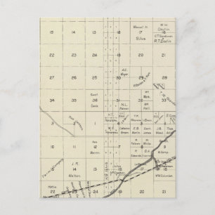 Fresno County, California 20 Postcard