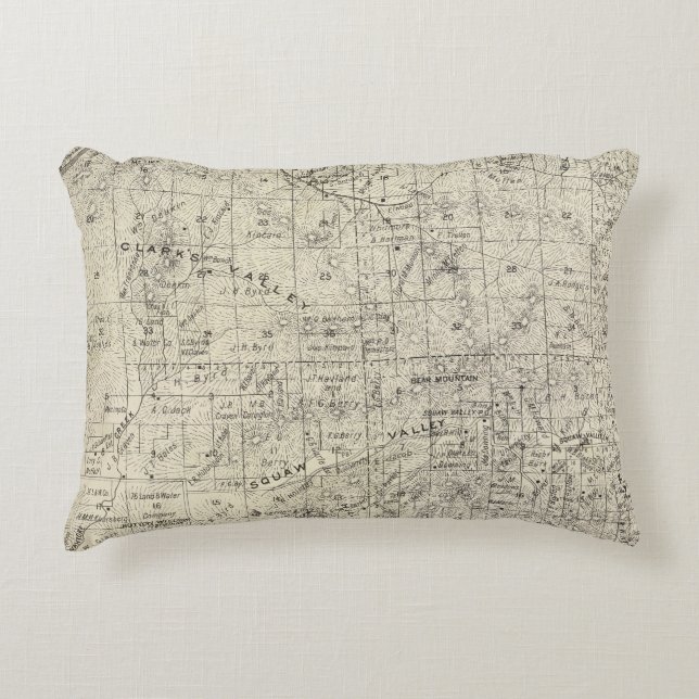 Fresno County, California 26 Accent Pillow (Front)
