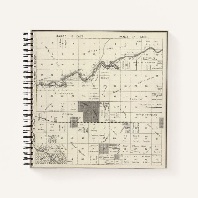Fresno County, California 27 Notebook (Front)
