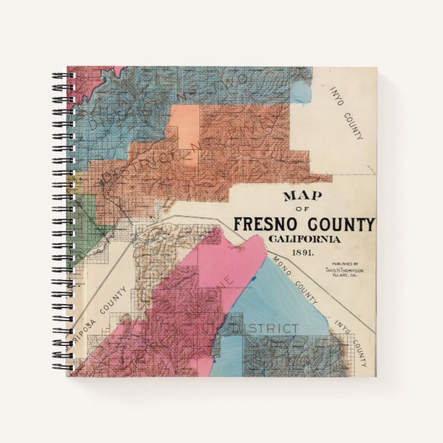 Fresno County, California 31 Notebook (Front)