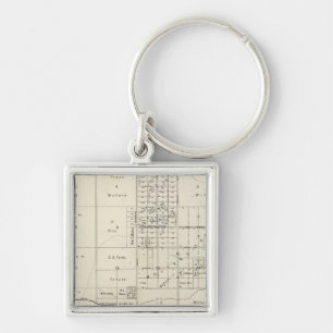 Fresno County, California 34 Keychain