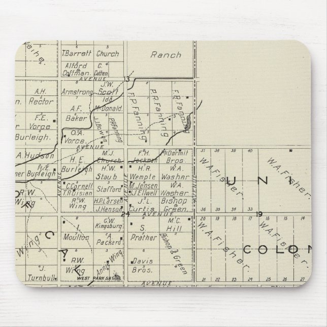 Fresno County, California 35 Mouse Pad (Front)