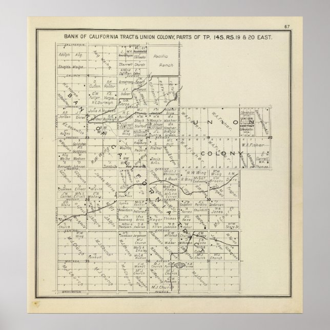 Fresno County, California 35 Poster (Front)