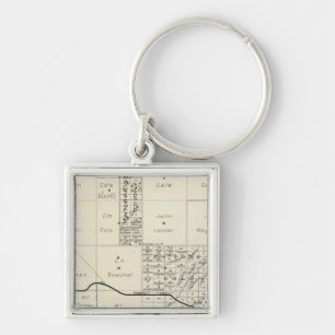 Fresno County, California 4 Keychain