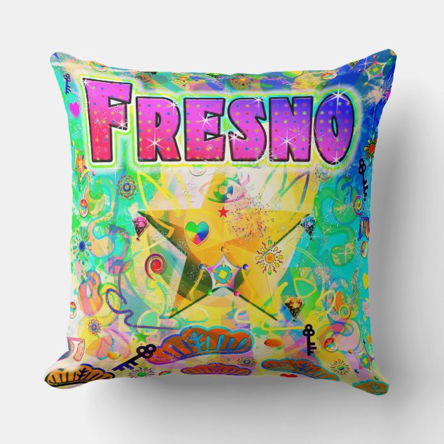 Fresno Epoch Hour Pillow (Front)
