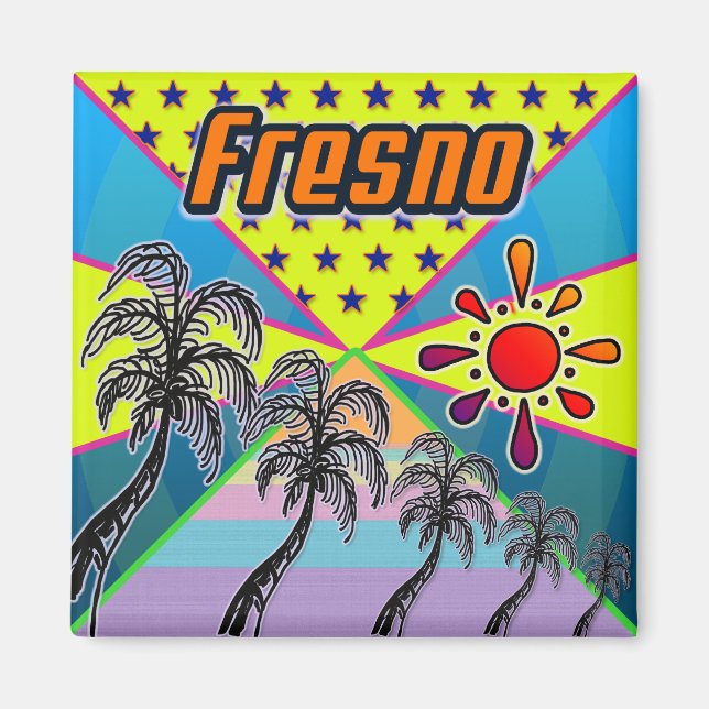 Fresno Freedom Magnet (Devant)