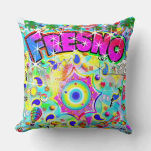 Fresno Mystic Dance Throw Pillow