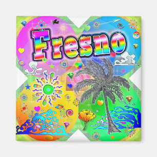 Fresno Quadro Seasons Magnet