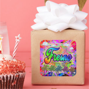 Fresno Vista Express Sticker