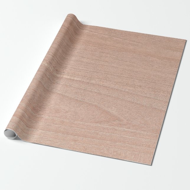 Fresno wood smooth clear texture wrapping paper (Unrolled)