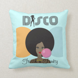 Fresque n Funky Disco coussin