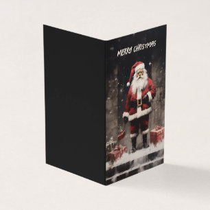 Fresque rurale du Père Noël