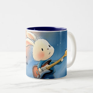 Fretting All Day Two Tone Mug