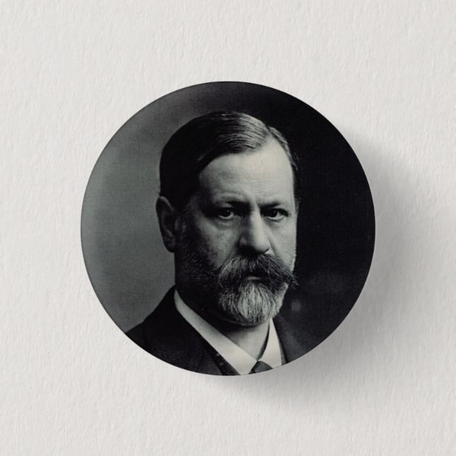 freud 1 inch round button (Front)
