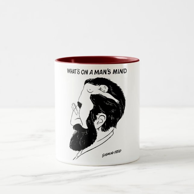 freud Two-Tone coffee mug (Center)
