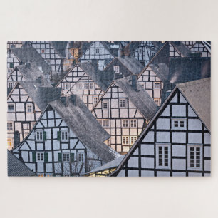 Freudenberg half-timbered houses, Germany Jigsaw Puzzle