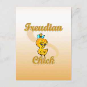 Freudian Chick Postcard