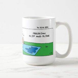Freudian Slip and Slide Coffee Mug