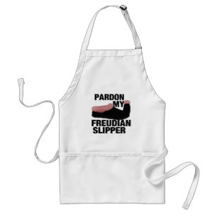 Freudian Slipper aprons