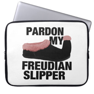 Freudian Slipper laptop sleeve
