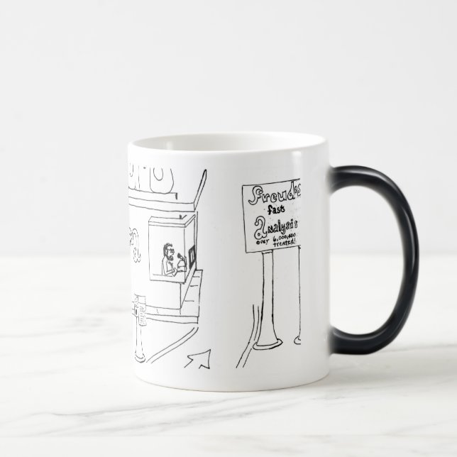 Freud's Fast Analysis mug (Right)