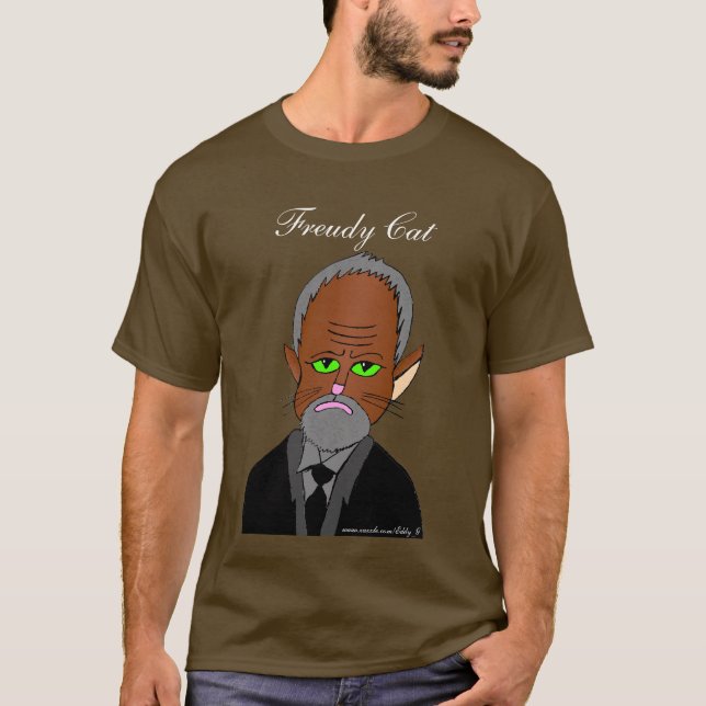 Freudy Cat T-Shirt (Front)