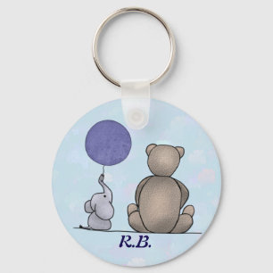 freunde Postkarte Keychain