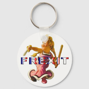 FREXIT WOMAN KEYCHAIN
