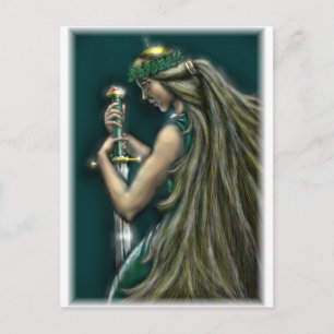 Freya by David Barlow Postcard