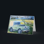 "FREYA" "Happy Birthday Son ", Card<br><div class="desc">"FREYA " The Series1 Truck Cab "Happy Birthday Son" Birthday Card From an Original painting by GJLC The wording inside reads:Wishing You A Very Happy Birthday Son. JackCrisp.co.uk</div>