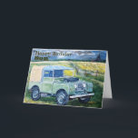 "FREYA" "Happy Birthday Son ", Card<br><div class="desc">"FREYA " The Series1 Truck Cab "Happy Birthday Son" Birthday Card From an Original painting by GJLC  The wording inside reads:Wishing You A Very Happy Birthday Son.  JackCrisp.co.uk</div>