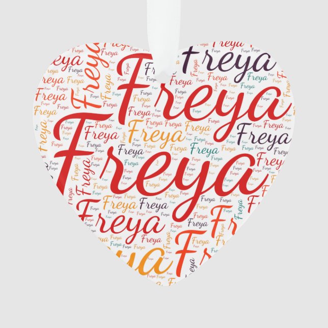 Freya Ornament (Front)