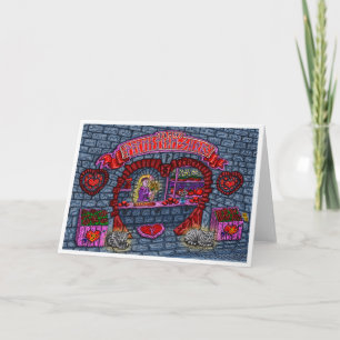Freya’s Valentine Shop- Greeting Card
