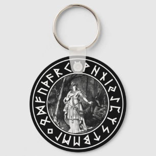Freya Shield Keychain