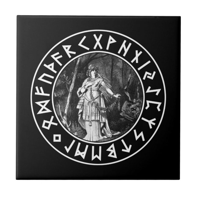 Freya Shield Tile (Front)
