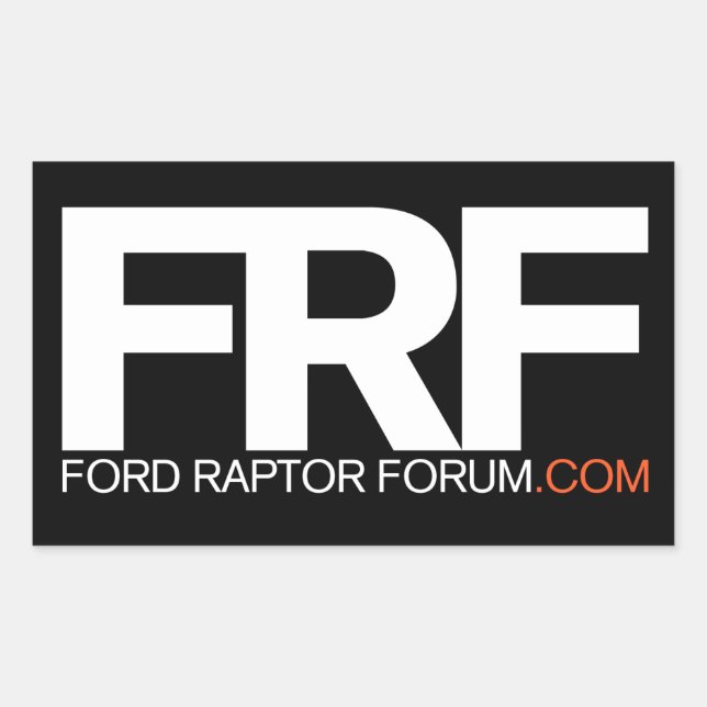 FRF Clean Sticker (Front)