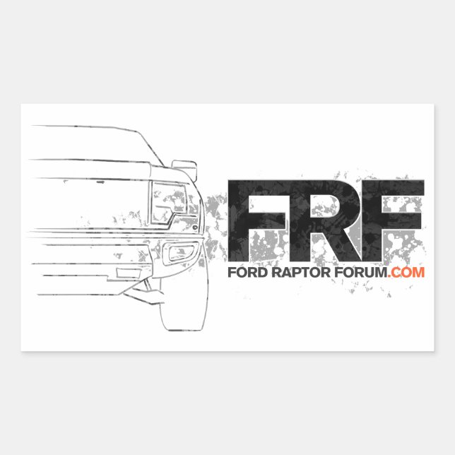 FRF Grunge Sticker (Front)