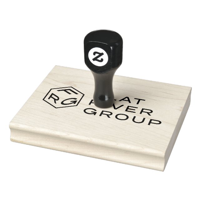 FRG Logo Rubber Stamp, 5" wide Rubber Stamp (Stamp)