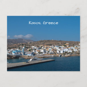 Fri, Kasos Greek Island Postcard
